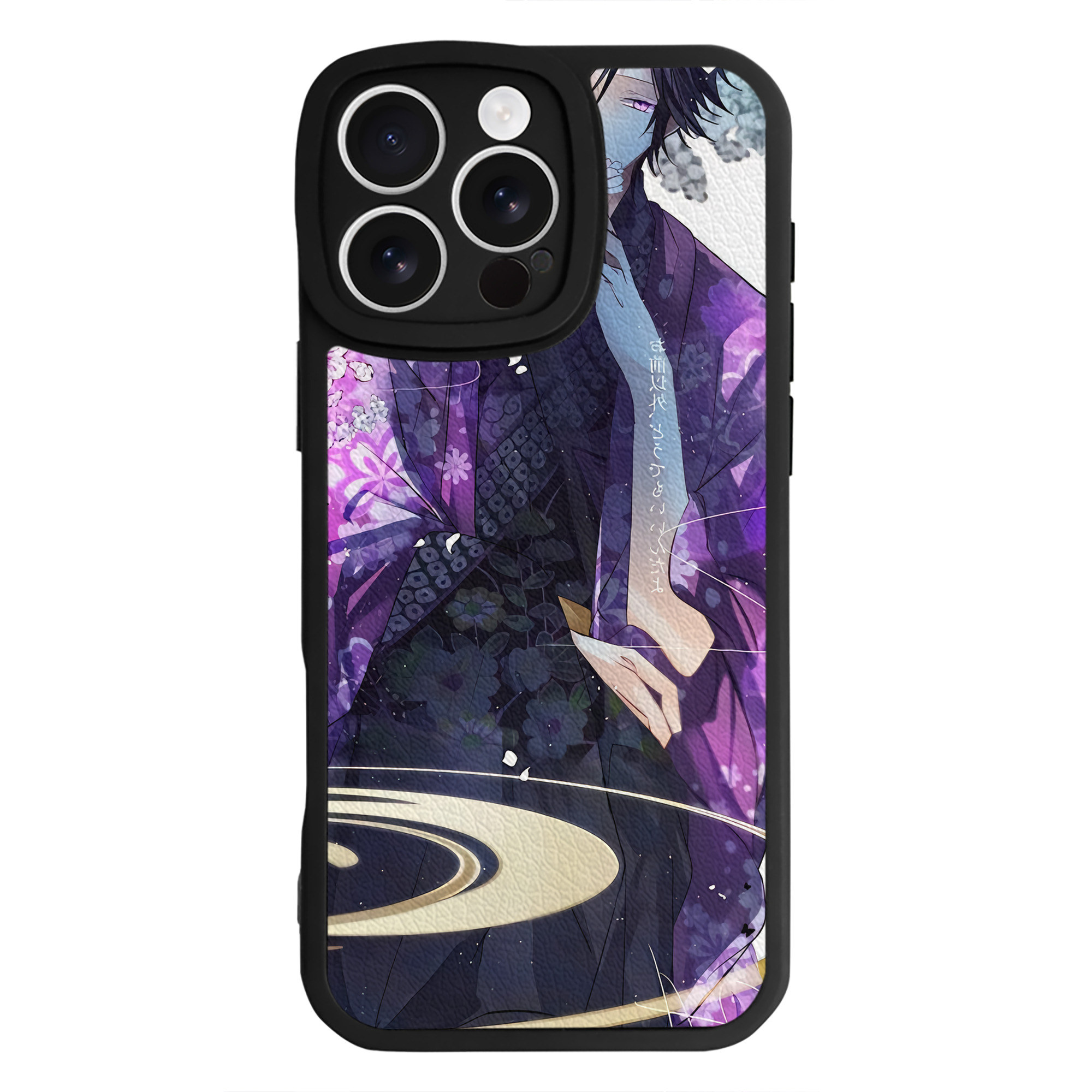 （画像用） 刀剣乱舞 Touken Ranbu 【iPhone 16シリーズ対応】シリコンスマホケース（レザー調） 材質：シリコン